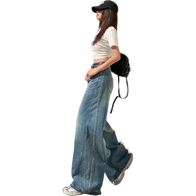 Kazakhstan Jeans Women's Denim Blue-4