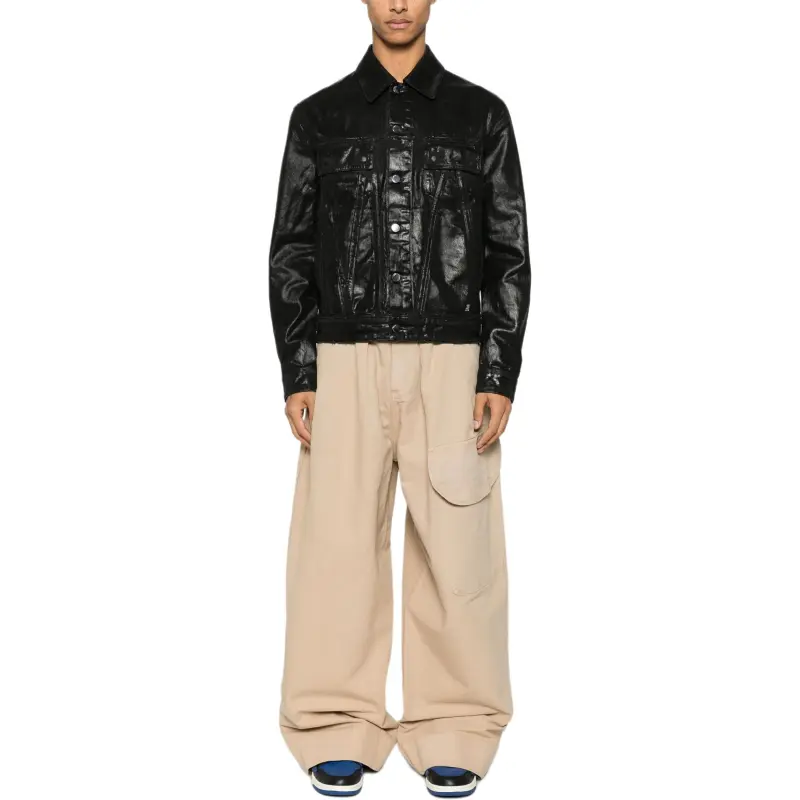 AMIRI Waxed finish Denim Jacket-1