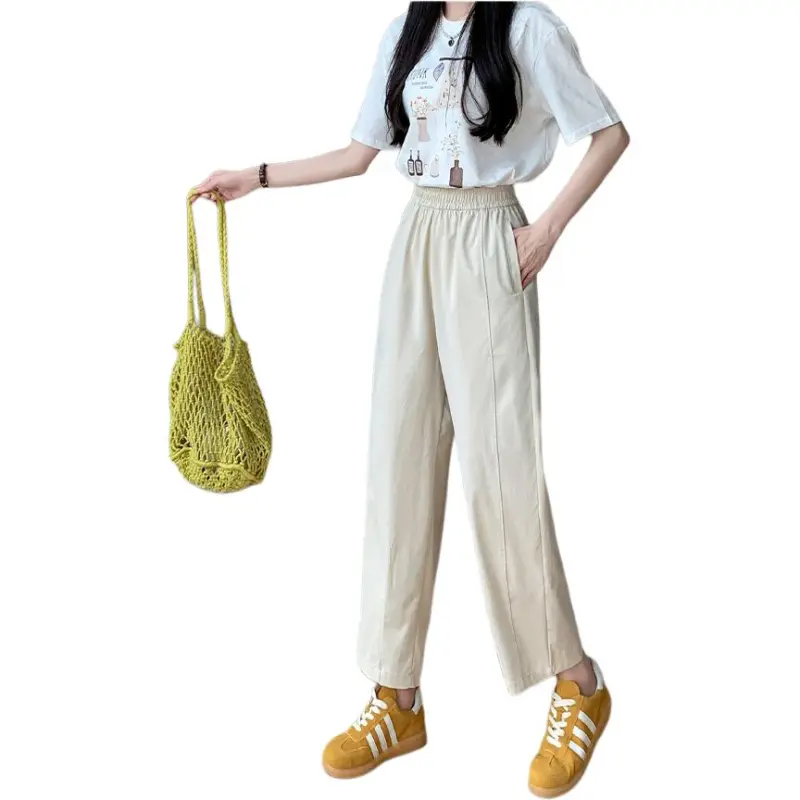 Flowers In Water Casual Pants Women's-2