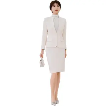 ONE SHALLOW Skirt Set Women's Ecru