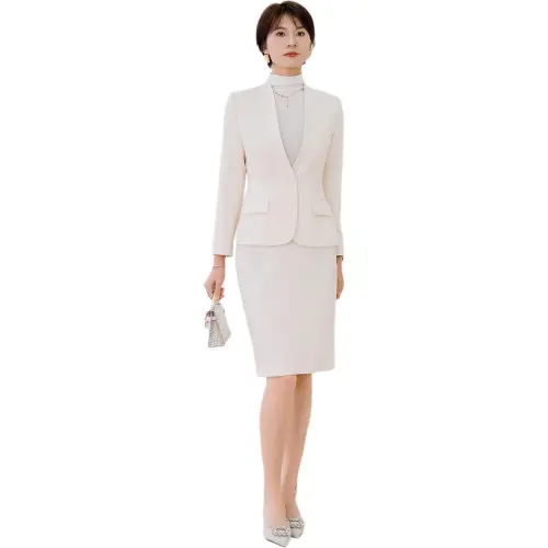 ONE SHALLOW Skirt Set Women's Ecru