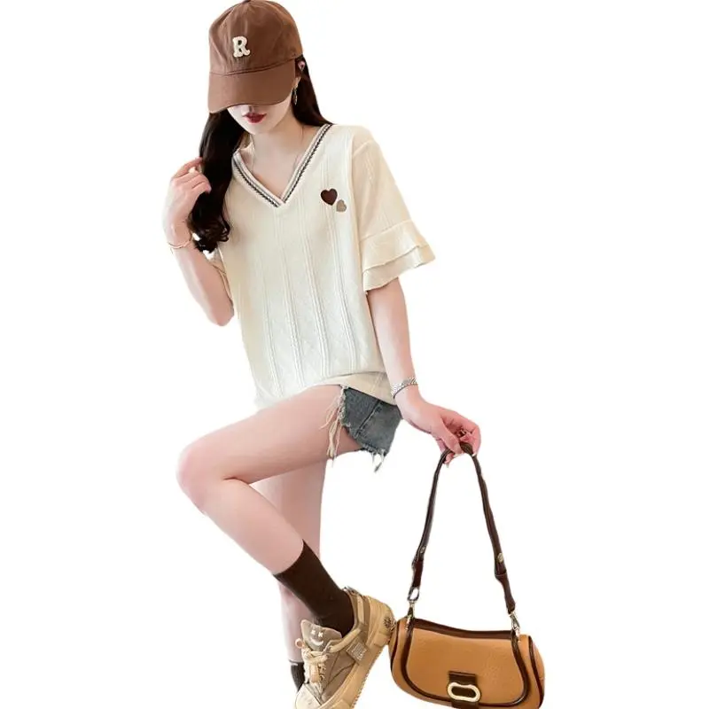 KAISER Drop Shoulder Sleeve T Shirt Women's-8