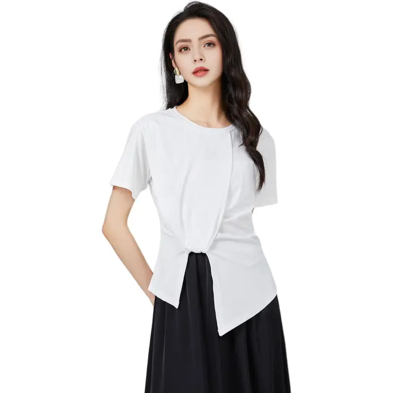 FAWENXIANGZI Regular T Shirt Women's-1