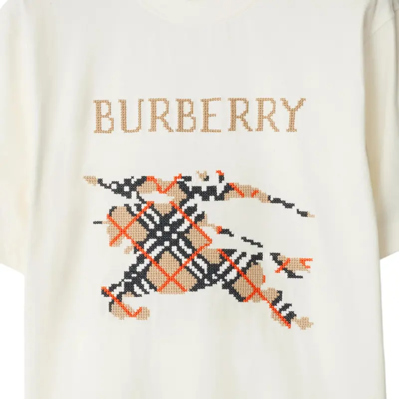 Burberry Cross stitch EKD​ T shirt-4