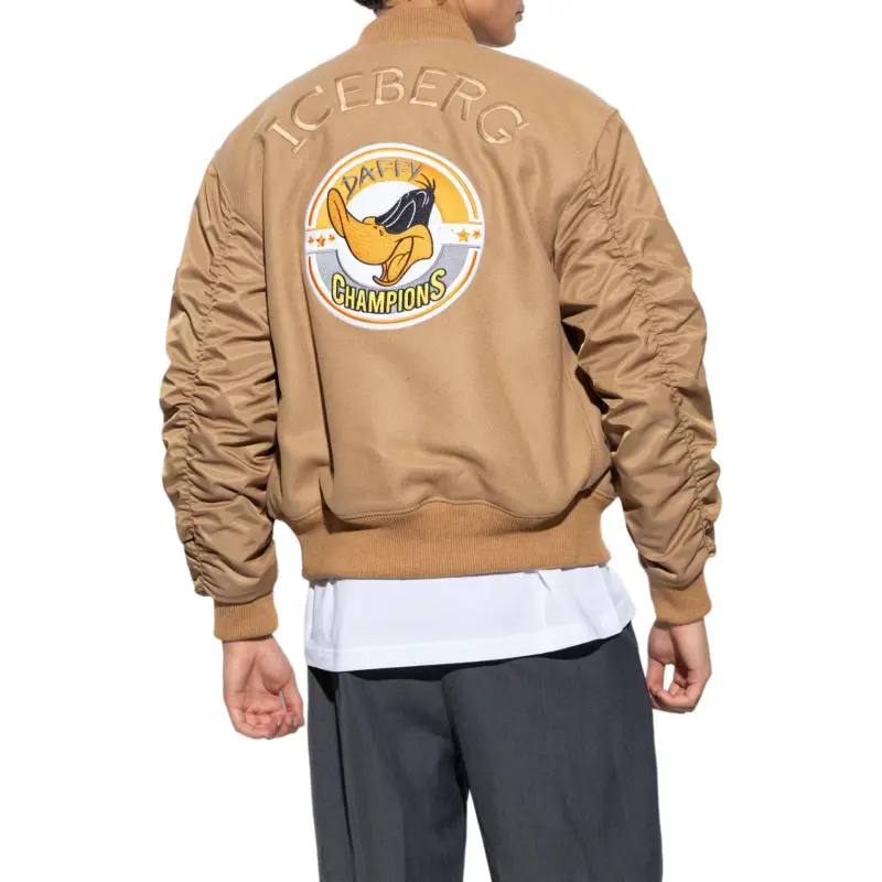 Iceberg FW24 Jackets Coats Men's Khaki-2