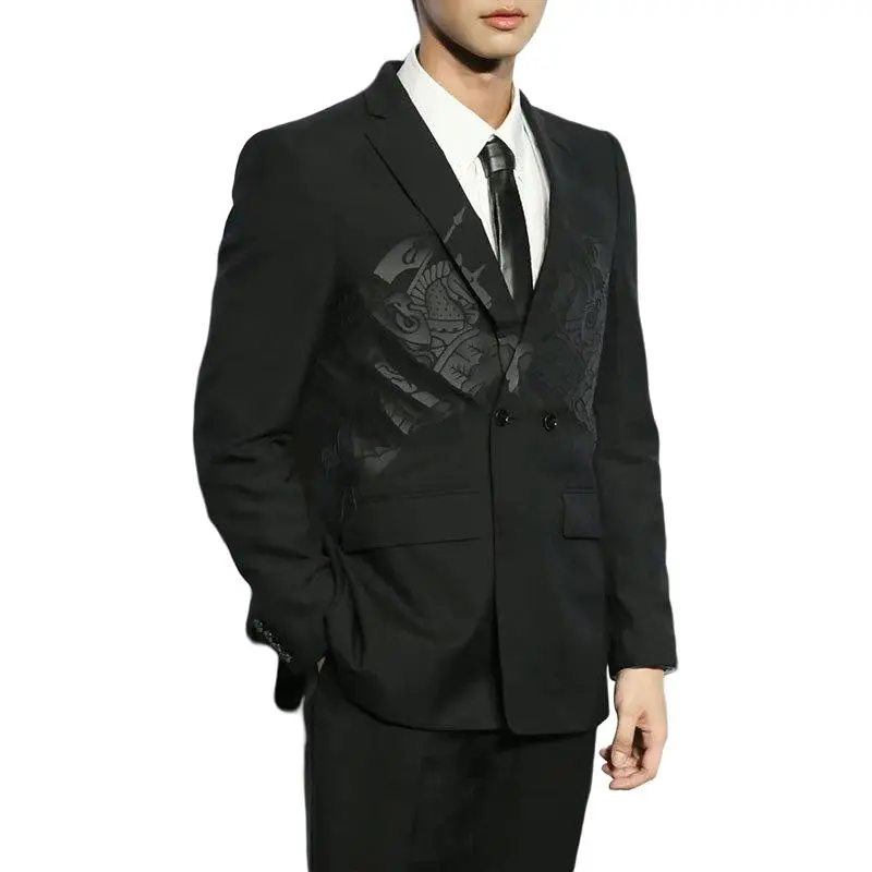 Burberry Graphic Printed Tailored Jacket-2