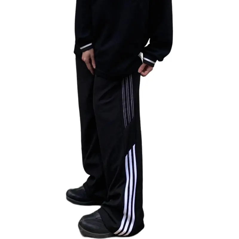 DUATOGE Casual Pants Men Black -2