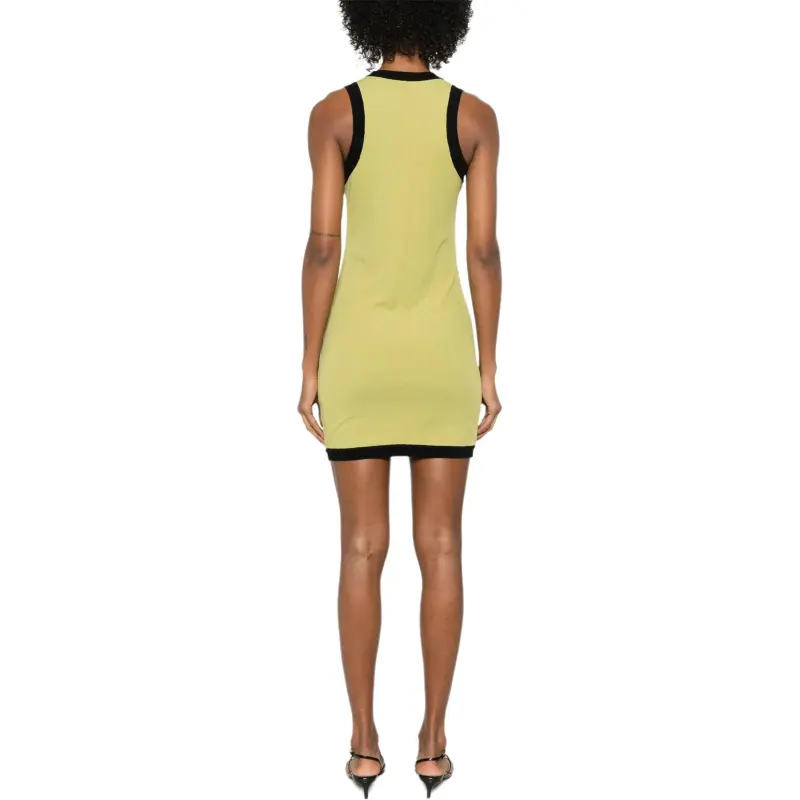 NANUSHKA Ribbed trim Mini Dress-2