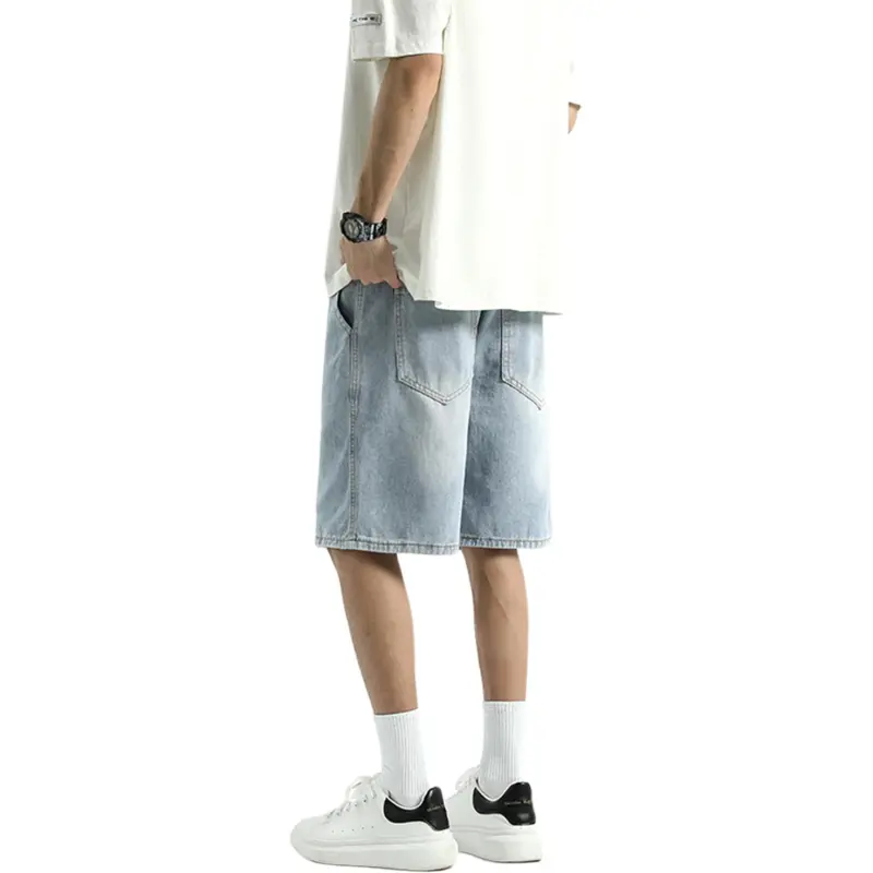 DJ.SPIRIT Denim Shorts Unisex-1