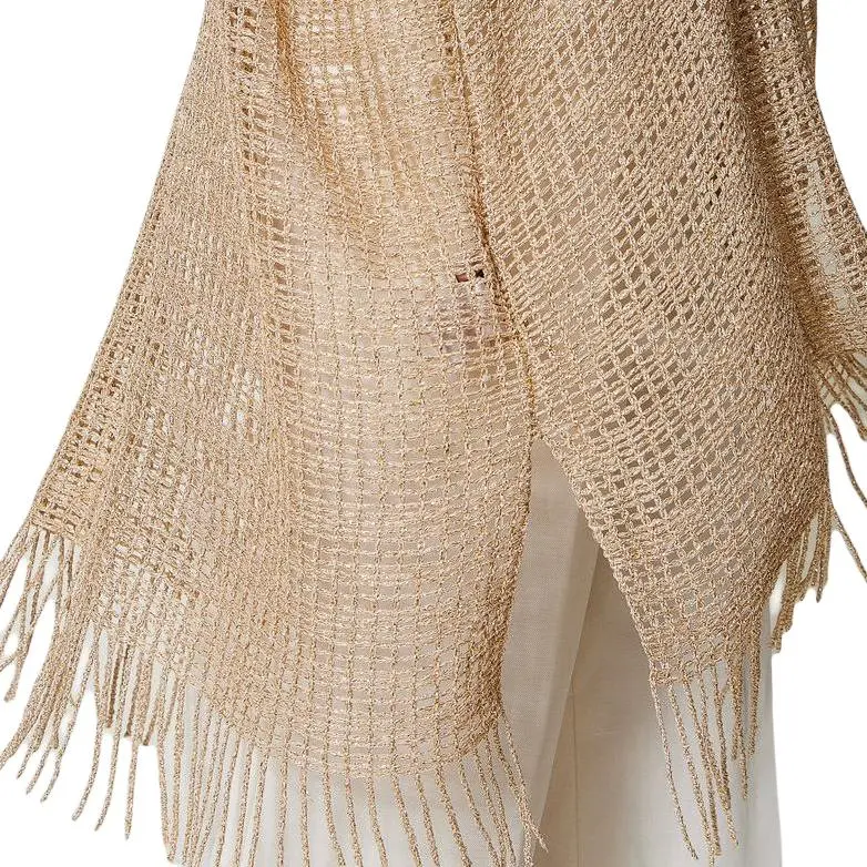 TWINSET MILANO SS25 Cloak Women's Light Ginger Beige-5