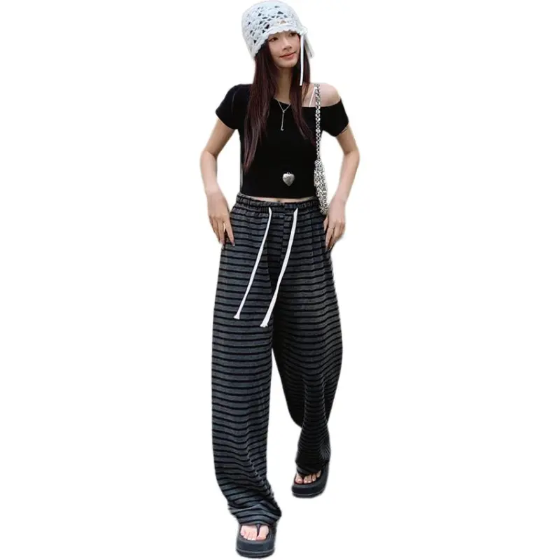 Dior Beauty Casual Pants Women's Stripes-7