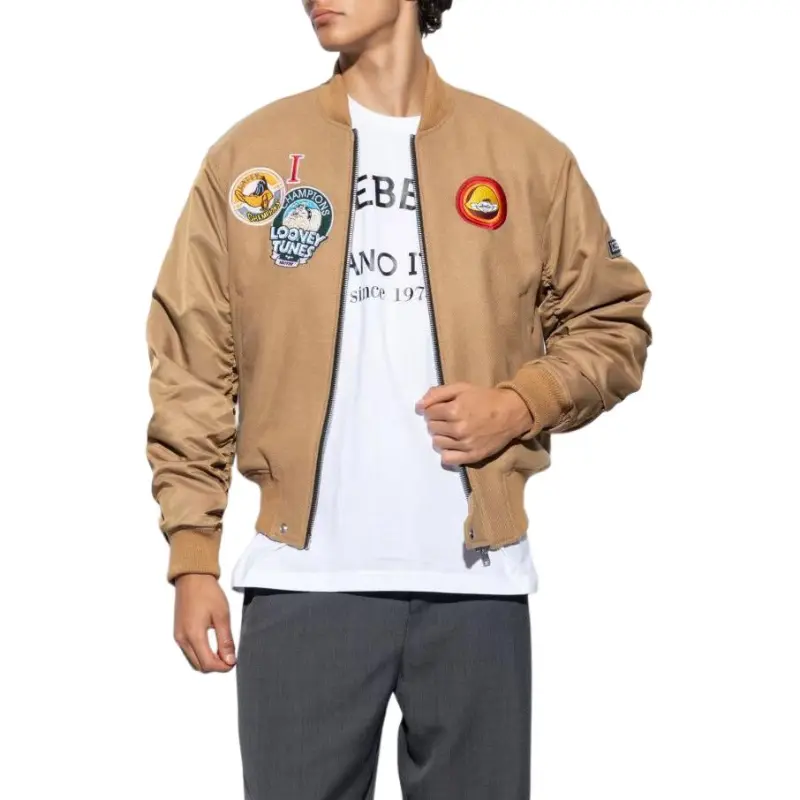 Iceberg FW24 Jackets Coats Men's Khaki-1