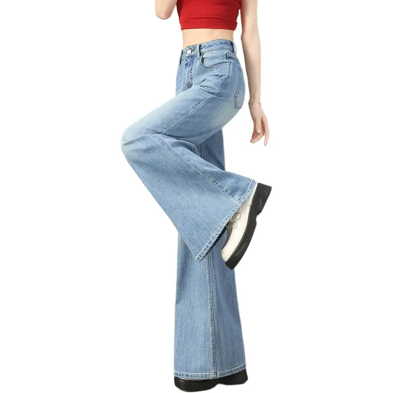Weixi Jeans Women's Sky Blue-2