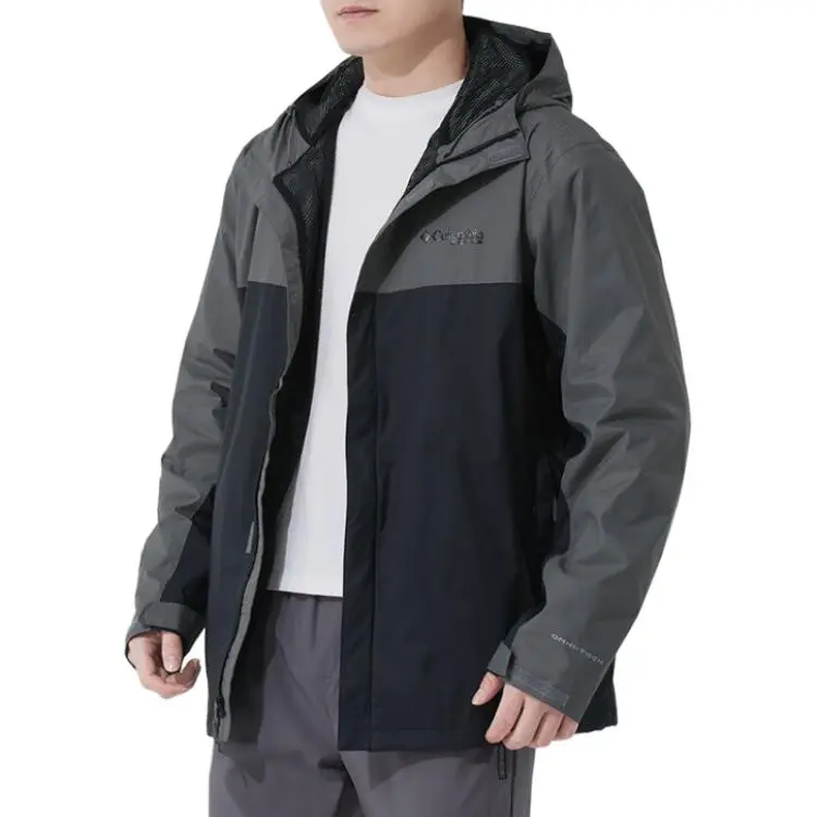 Columbia Jacket Men's Gray Black-4