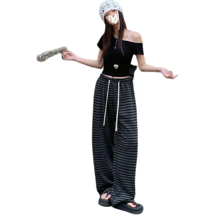 Dior Beauty Casual Pants Women's Stripes-5