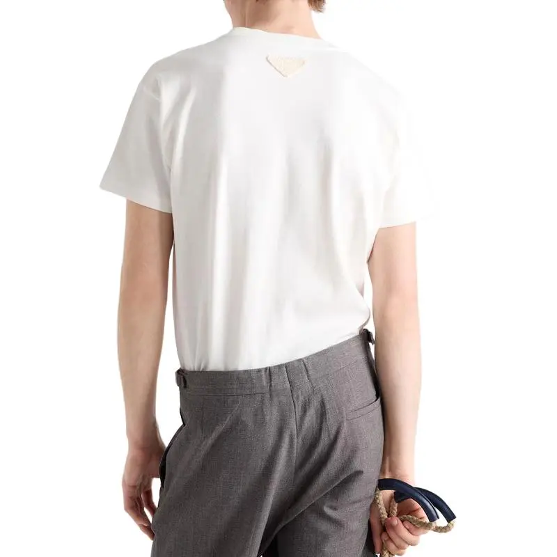 PRADA T Shirts Men White-1