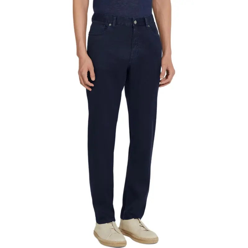 Ermenegildo Zegna Jeans Men Marine Blue-1