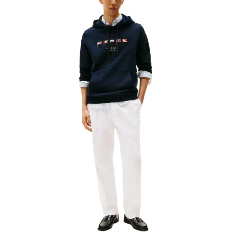 Tommy Hilfiger SS25 Sweatshirt Unisex Marine Blue-1