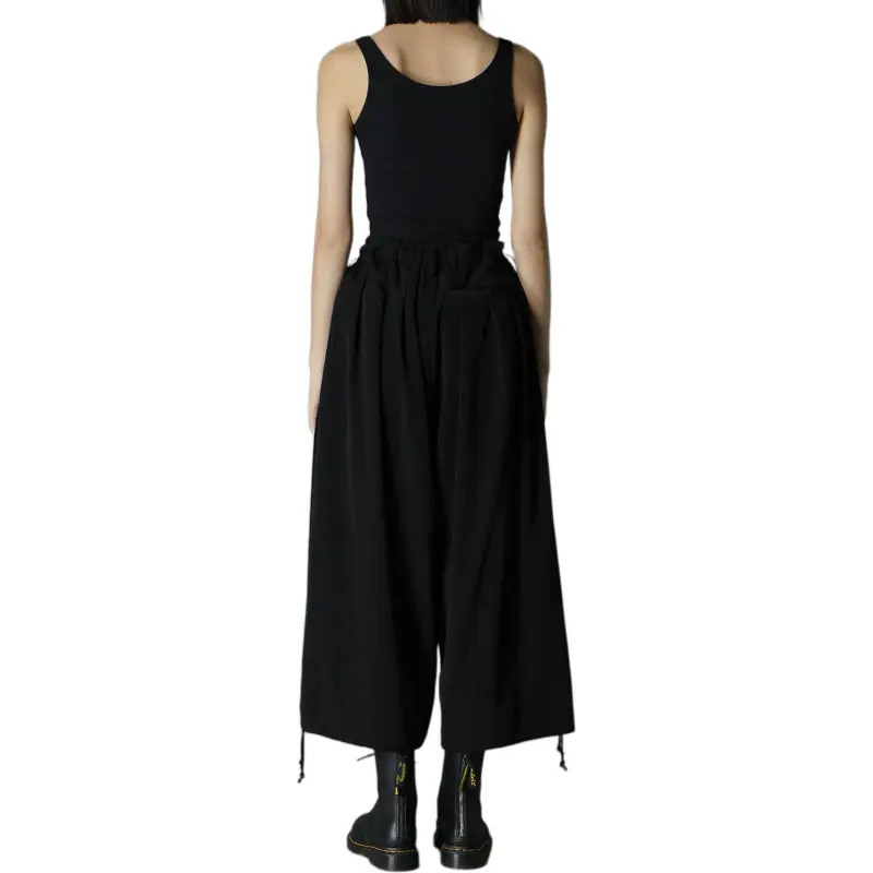 Yohji Yamamoto Ground Y SS25 Casual Pants Unisex Black-5