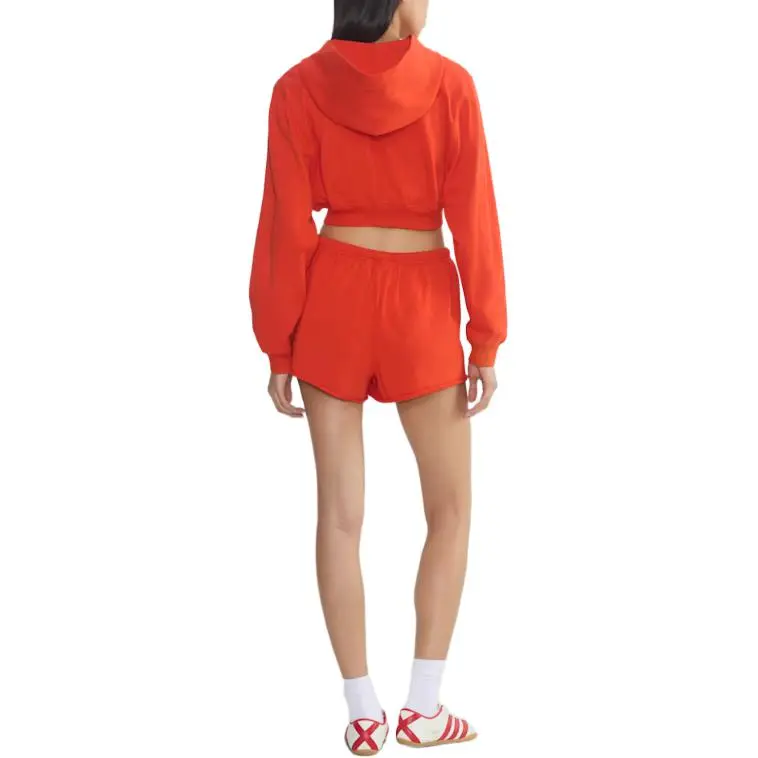 ARITZIA SS25 Aritzia Terry Sweatfleece Perfect Crop Zip Hoodie Sweatshirt Women's-2