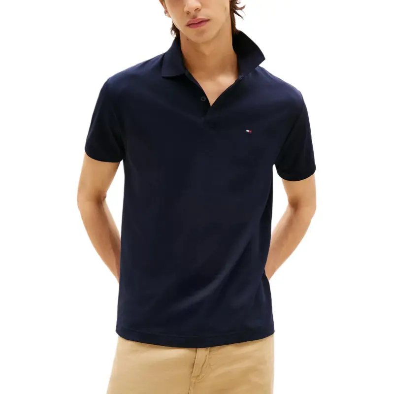 Tommy Hilfiger Polo Shirt Men's Navy Blue-3