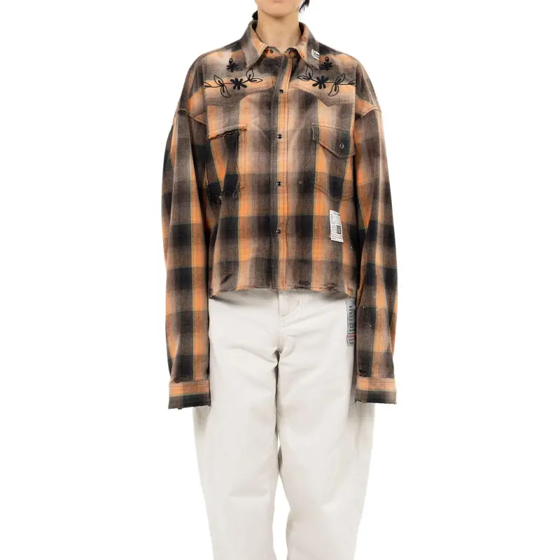 Maison Mihara Yasuhiro SS25 Shirt Women's Brown-2
