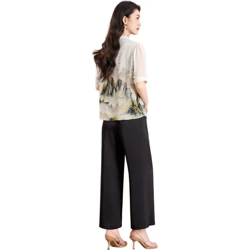 Mylan Casual Suits Women's Ecru-1