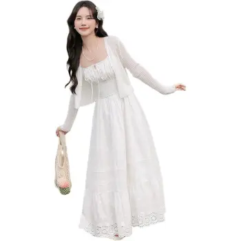 JECCI FIVE Skirt Set Women's White