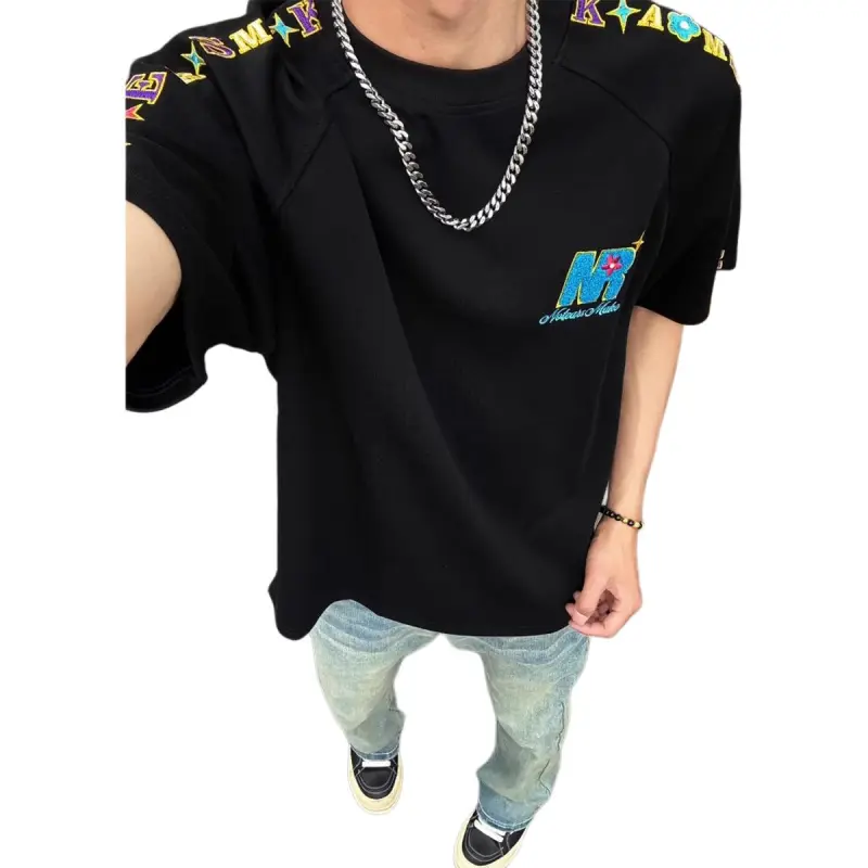 City Hipster T Shirt Unisex Black-1