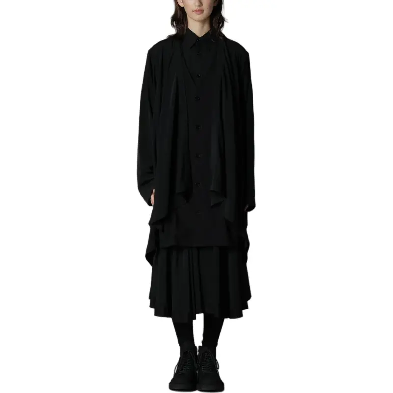 Yohji Yamamoto Ground Y SS25 Knitwear Unisex Black-2