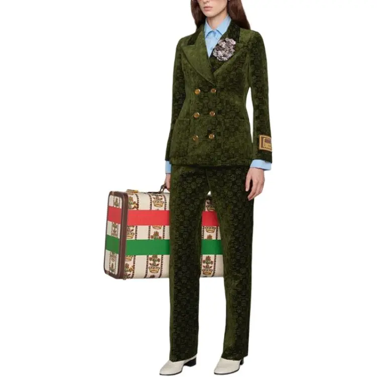 GUCCI Business Suit Women's Green-2