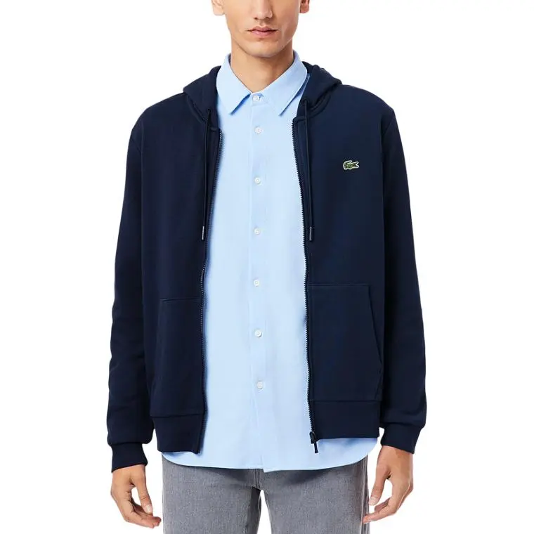 LACOSTE SS25 Sweatshirt Men's Navy Blue-2