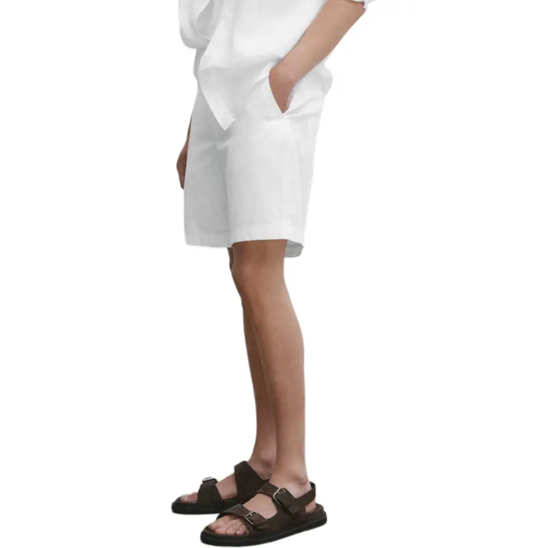 Massimo Dutti Casual Shorts Men's White-5