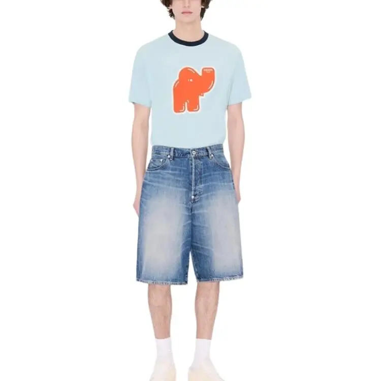 KENZO T Shirts Men Blue-2