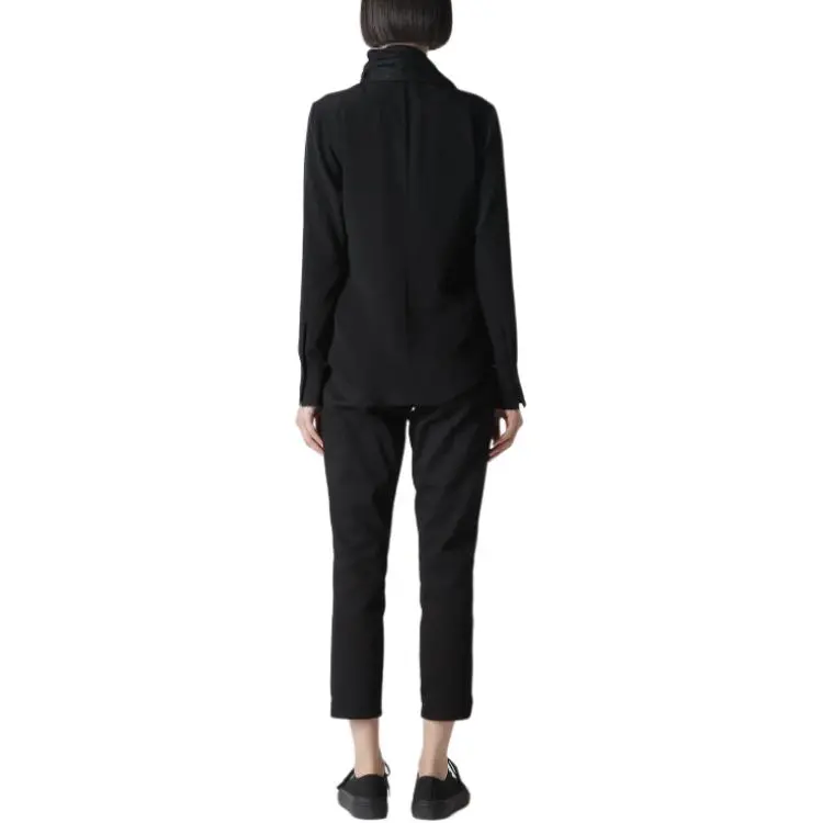 Yohji Yamamoto Femme SS25 Shirt Women's Black-3