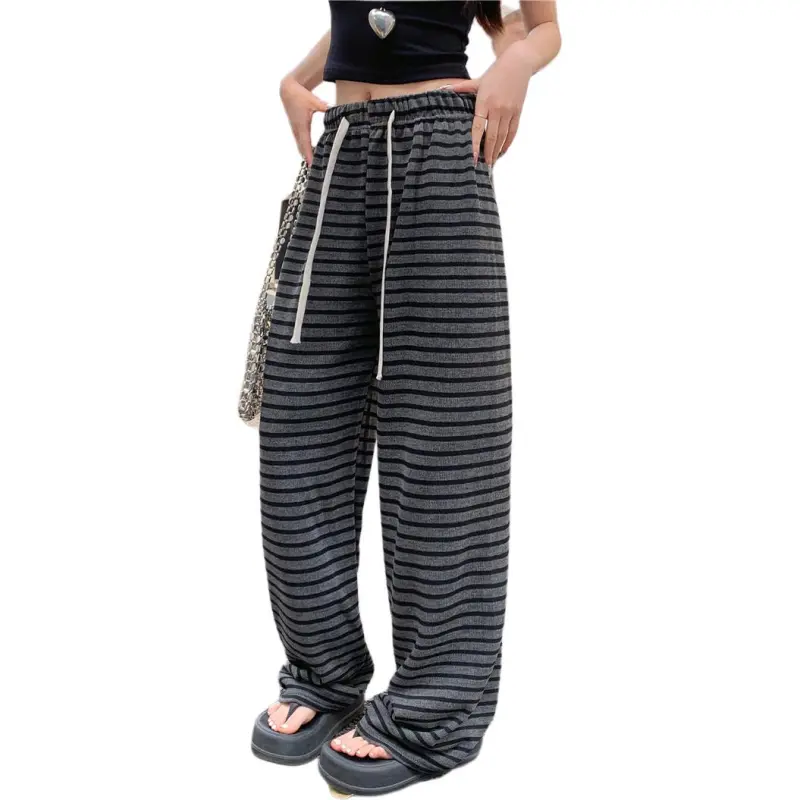Dior Beauty Casual Pants Women's Stripes-1