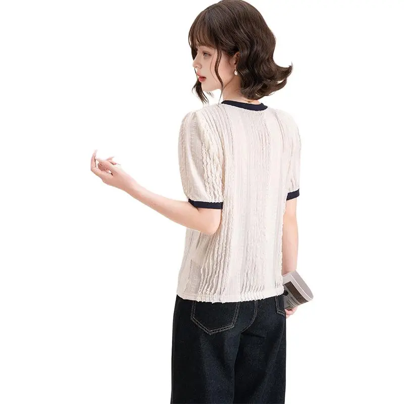 FAWENXIANGZI Regular T Shirt Women's-1