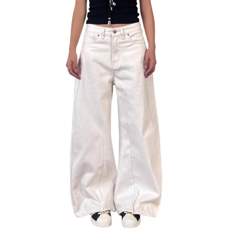 Weles Jeans Unisex White-3
