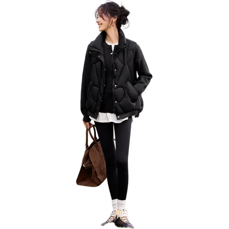 Mo Han Yi Mei Vest Women's Black-5