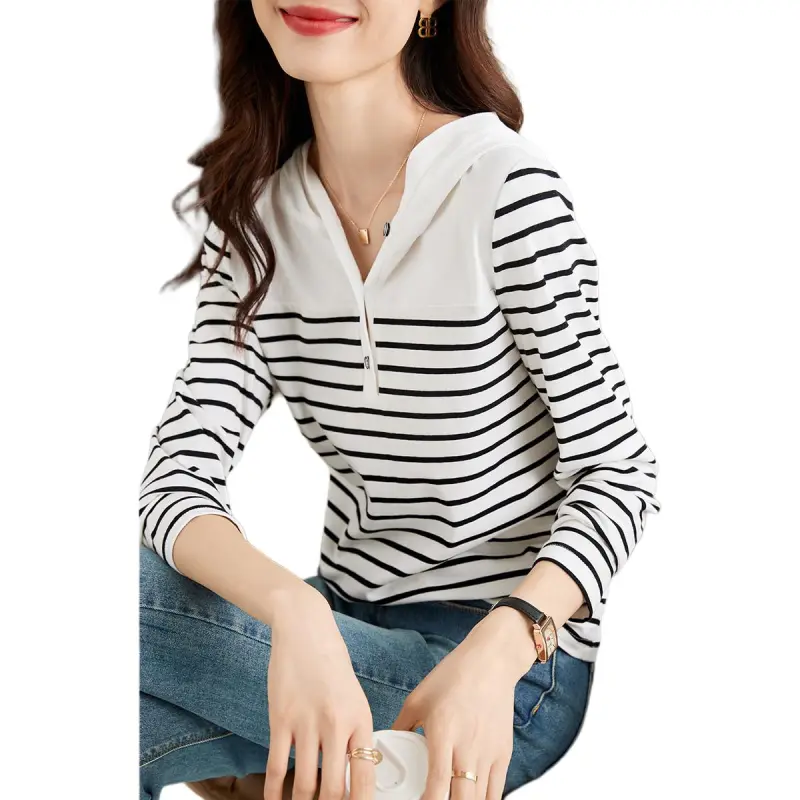 Mo Han Yi Mei T Shirt Women's White-5
