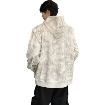 H.V.G.A Sweatshirt Unisex Tie Dye White