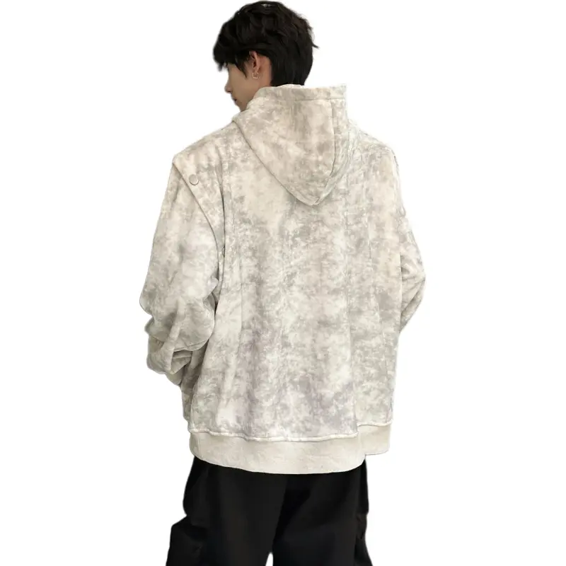 H.V.G.A Sweatshirt Unisex Tie Dye White-0