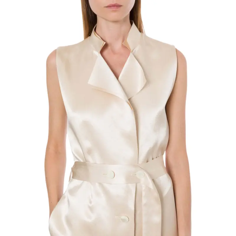 PHILOSOPHY DI LORENZO SERAFINI SS25 Vest Women's White-3