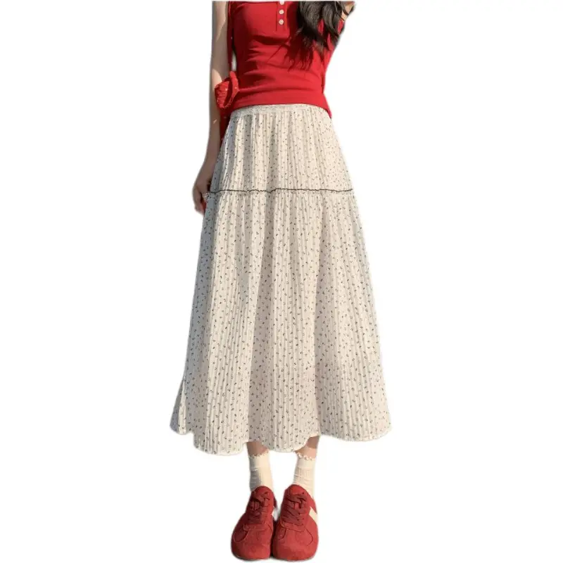 Mu Xiao Xin Casual Long Skirt Women's-7