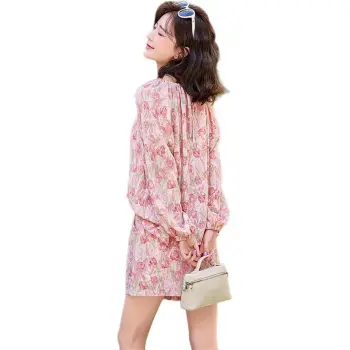 PIERRE CARDIN Casual Suit Women's Pink Floral Two Piece Set