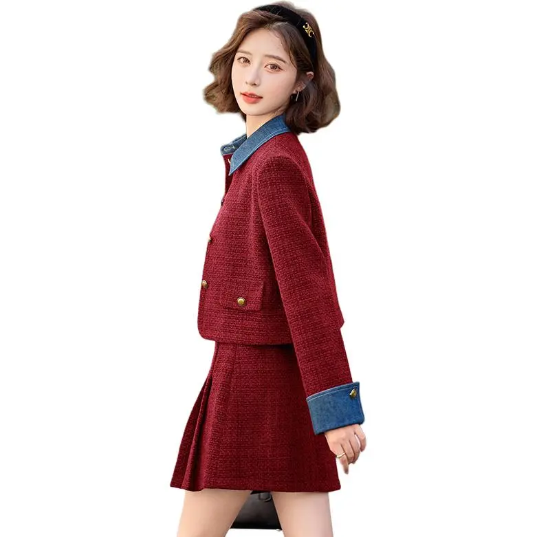 La Chapelle Two Piece Skirt Sets Women's-1