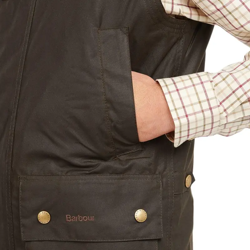 BARBOUR Vests Men Green-6