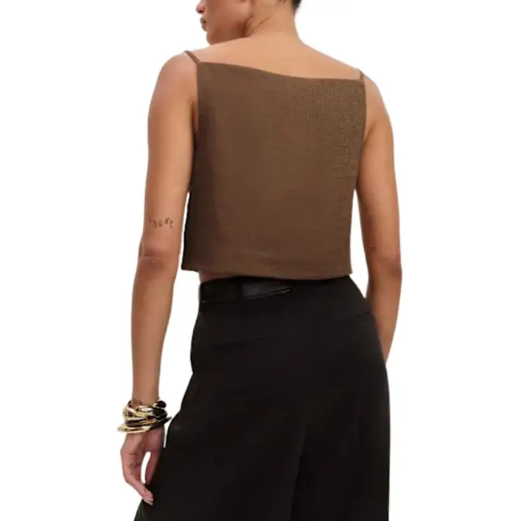 REFORMATION Kerri Linen Top Camisole Women's-1