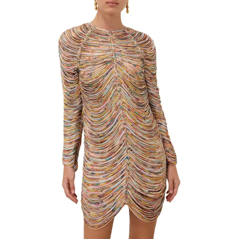 Zimmermann Pavilion Rouleaux Mini Dress-2