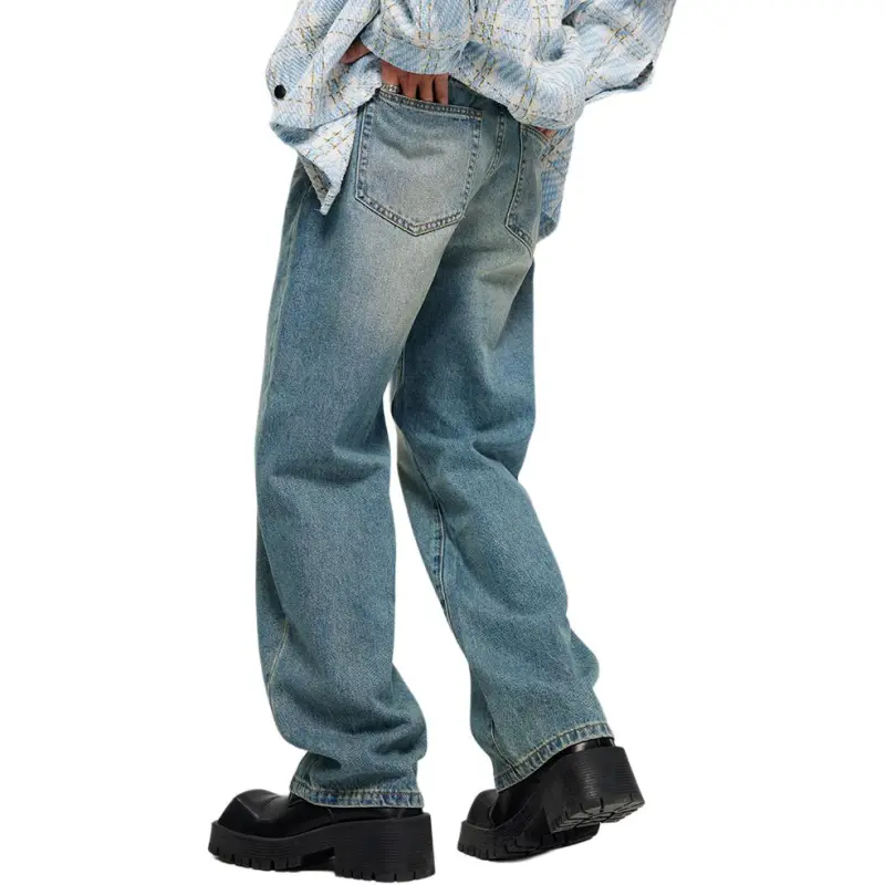 JFU Jeans Men Turkey Blue-1